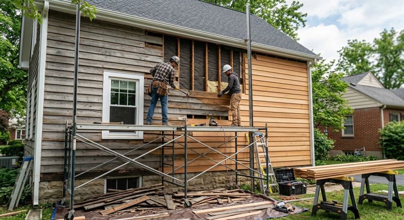 Siding Service project example